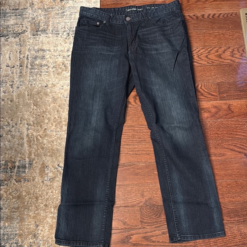 Men's Calvin Klein Dark Blue Jeans